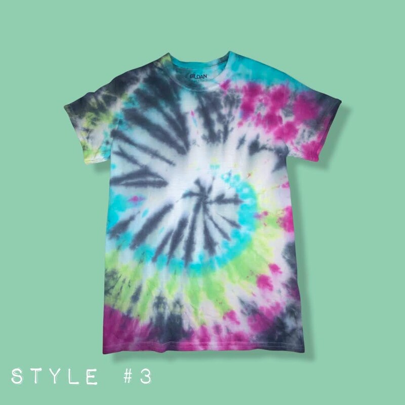 Michaels tie top dye shirts